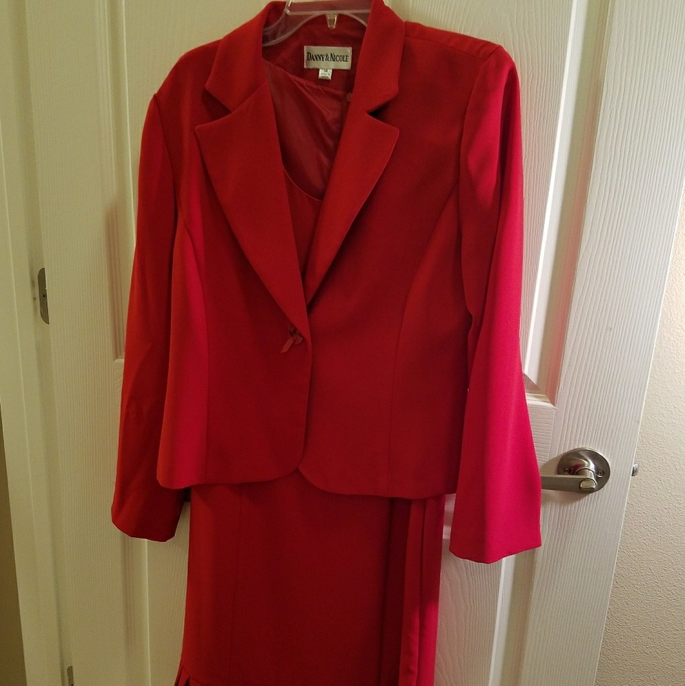 Dress with matching jacket